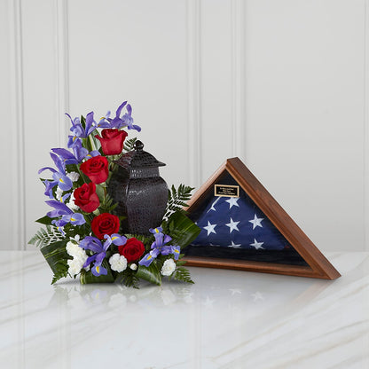 Patriotic Tribute Arrangement –  James Floral Shoppe, Wilkinsburg PA