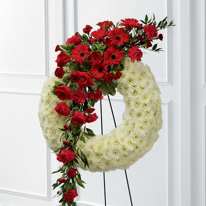 Graceful Tribute Wreath –  James Floral Shoppe, Wilkinsburg PA