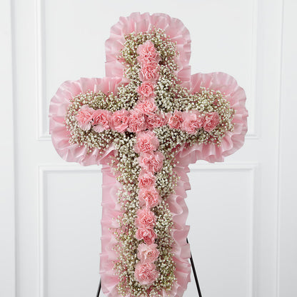 Angel's Cross Easel –  James Floral Shoppe, Wilkinsburg PA