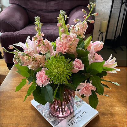 Pretty in Pink Bouquet –  James Floral Shoppe, Wilkinsburg PA
