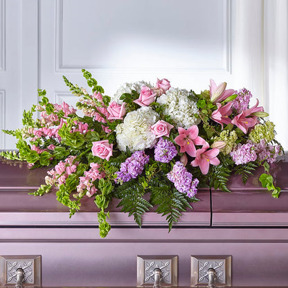 Life's Gratitude Casket Spray –  James Floral Shoppe, Wilkinsburg PA