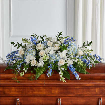Timeless Essence Casket Spray –  James Floral Shoppe, Wilkinsburg PA