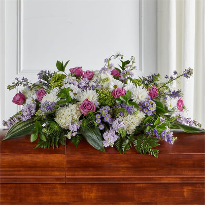Meadows of Serenity Casket Spray –  James Floral Shoppe, Wilkinsburg PA