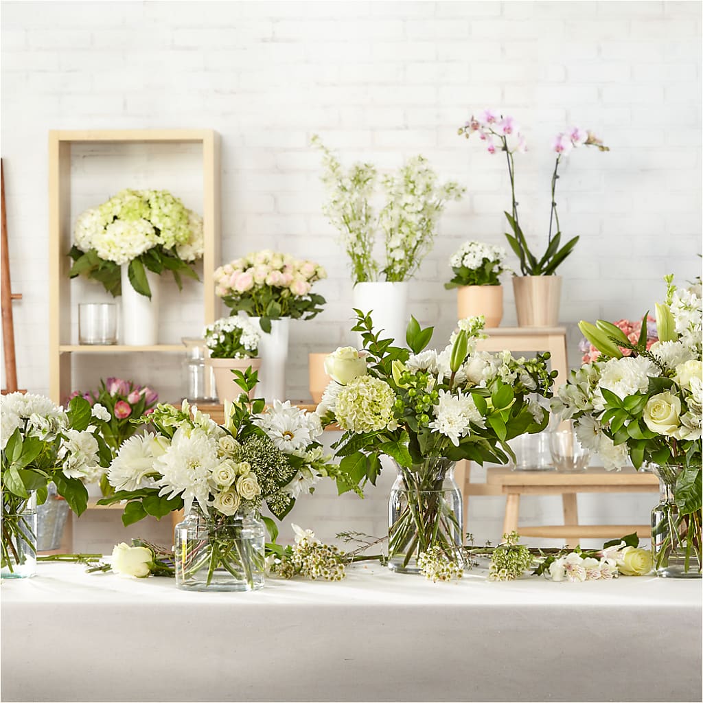 Classic Ivory – A Florist Original –  James Floral Shoppe, Wilkinsburg PA