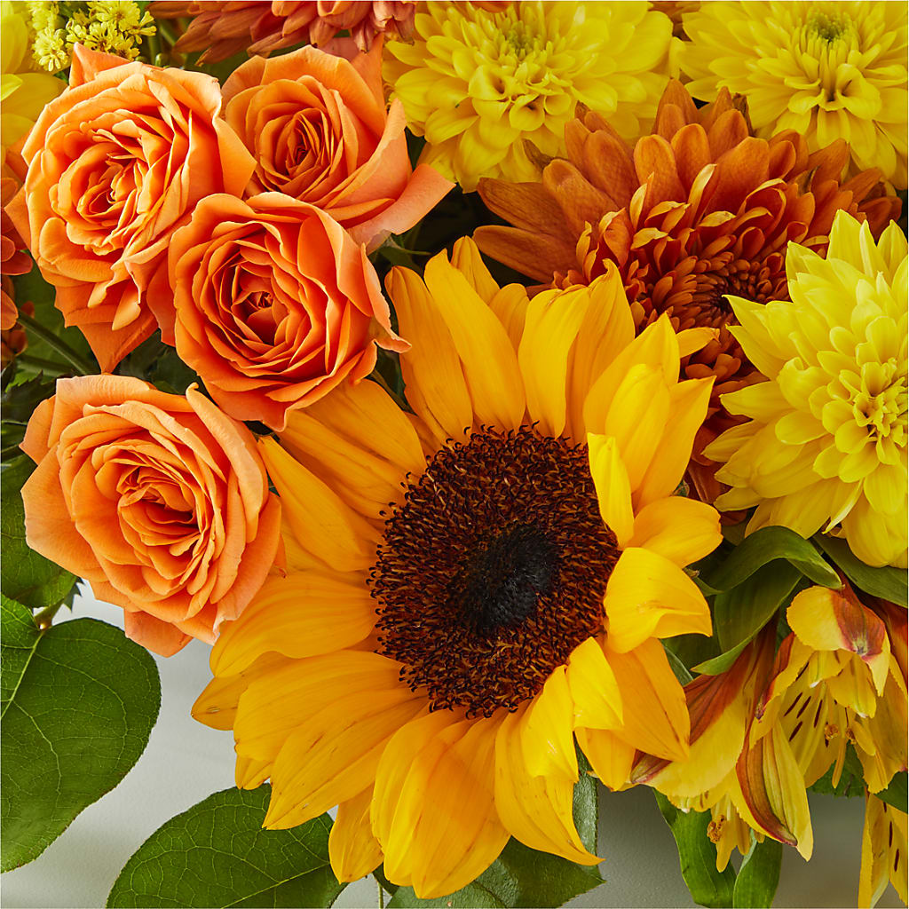 Autumn Harmony Centerpiece –  James Floral Shoppe, Wilkinsburg PA