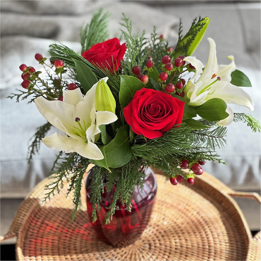 Evergreen Delight Bouquet –  James Floral Shoppe, Wilkinsburg PA