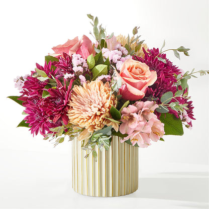 Berry Cobbler Bouquet with Ivory Vase –  James Floral Shoppe, Wilkinsburg PA