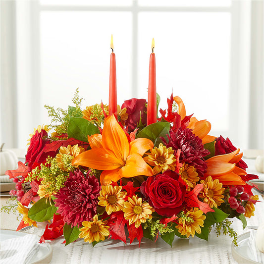 Autumn's Embrace Centerpiece –  James Floral Shoppe, Wilkinsburg PA