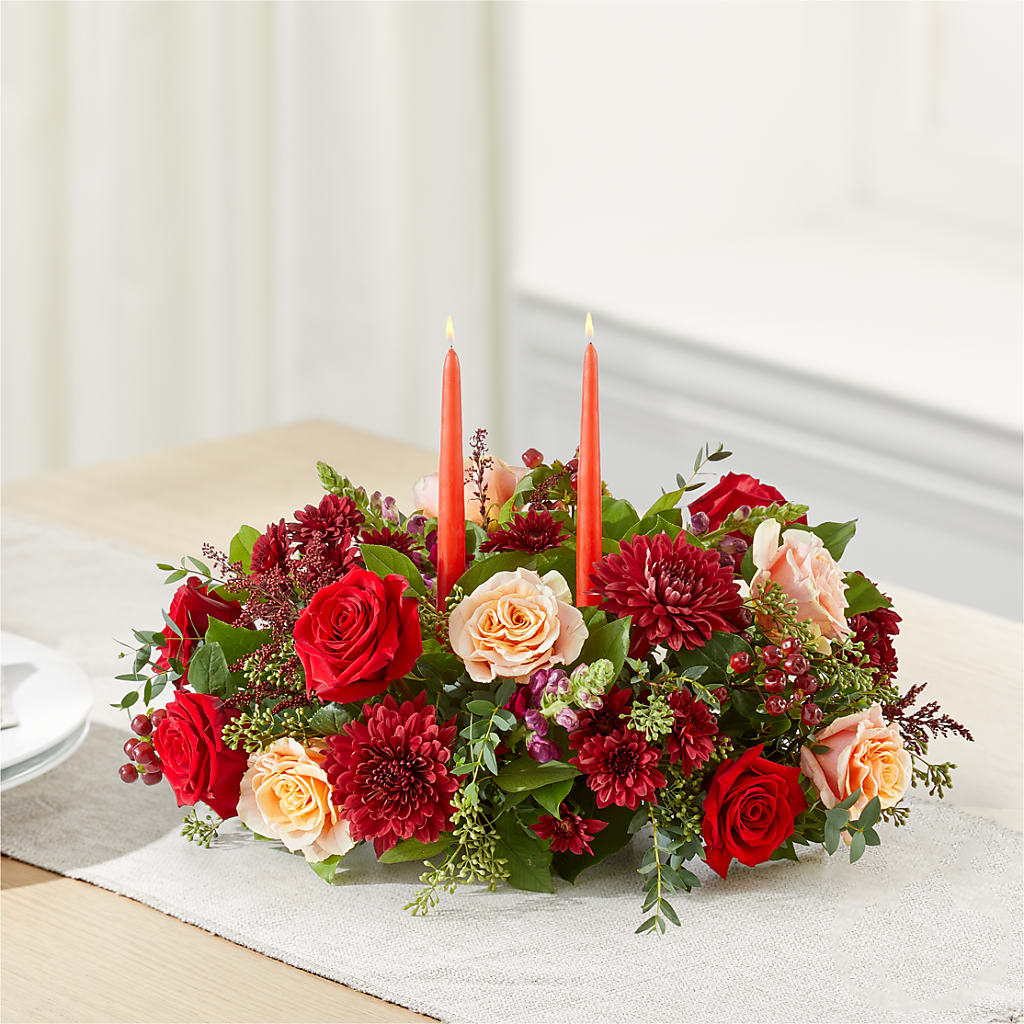Most Thankful Centerpiece –  James Floral Shoppe, Wilkinsburg PA