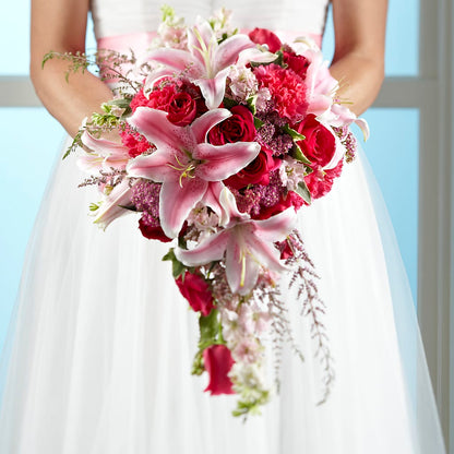 Lily & Rose Bouquet –  James Floral Shoppe, Wilkinsburg PA