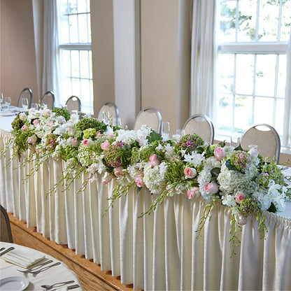 State of Joy Head Table Arrangement –  James Floral Shoppe, Wilkinsburg PA