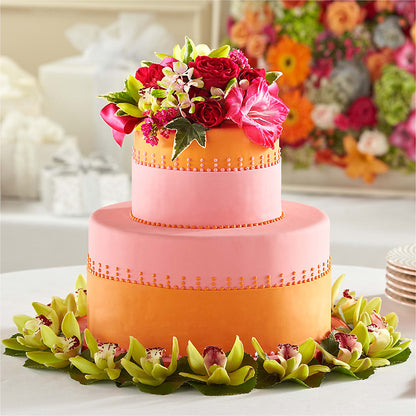 Sweet Citrus Cake Decor –  James Floral Shoppe, Wilkinsburg PA