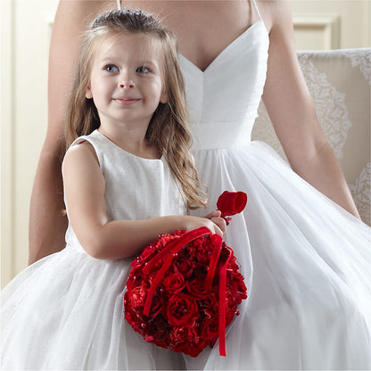 Pure at Heart Flower Girl Arrangement –  James Floral Shoppe, Wilkinsburg PA