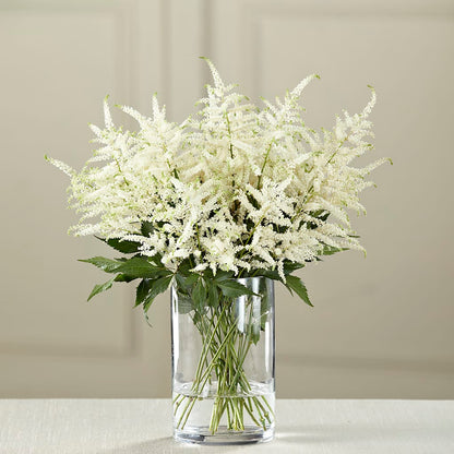 White Astilbe Bouquet –  James Floral Shoppe, Wilkinsburg PA